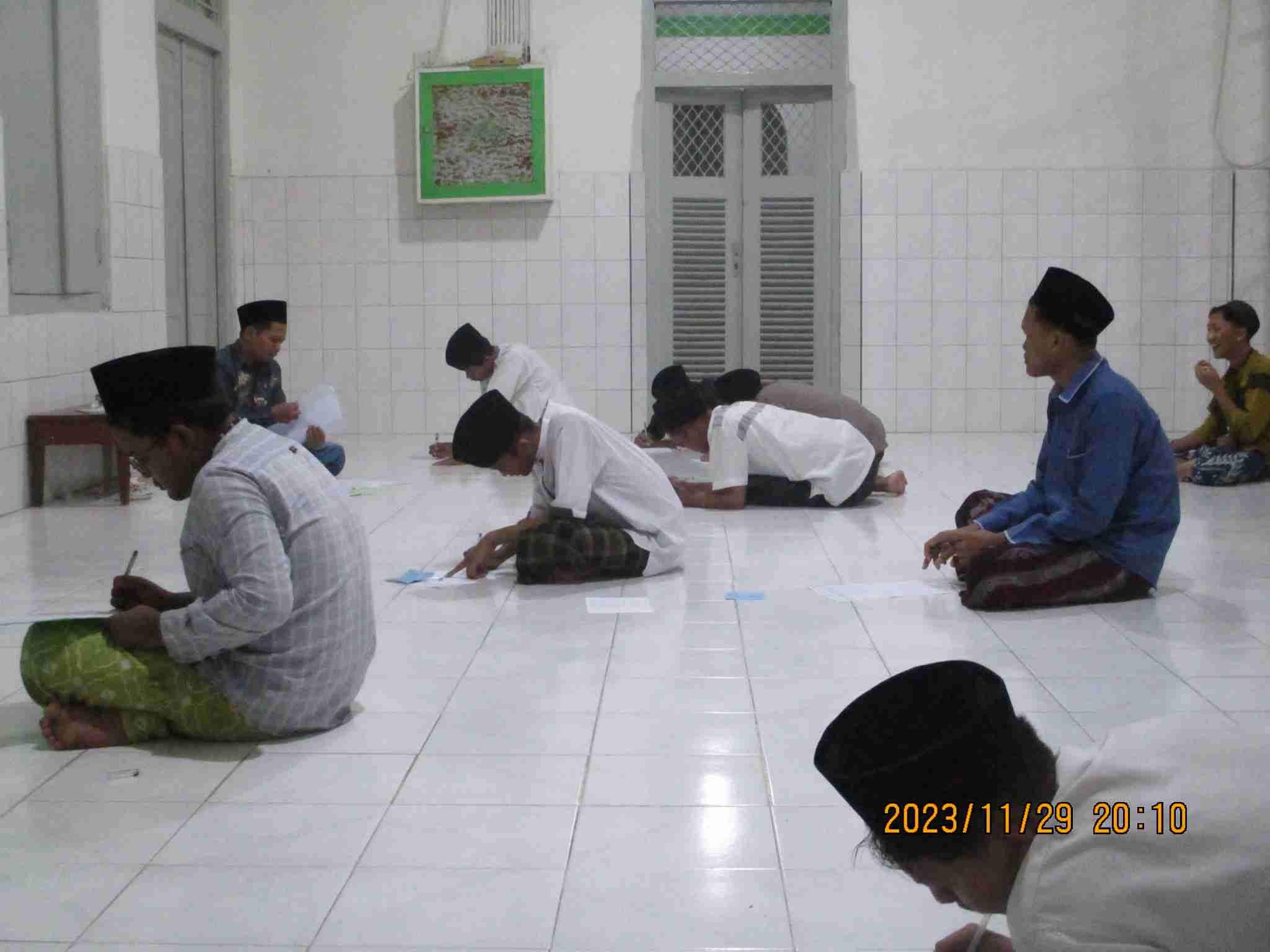 Memasuki akhir November, para santri hadapi Ujian MDQ