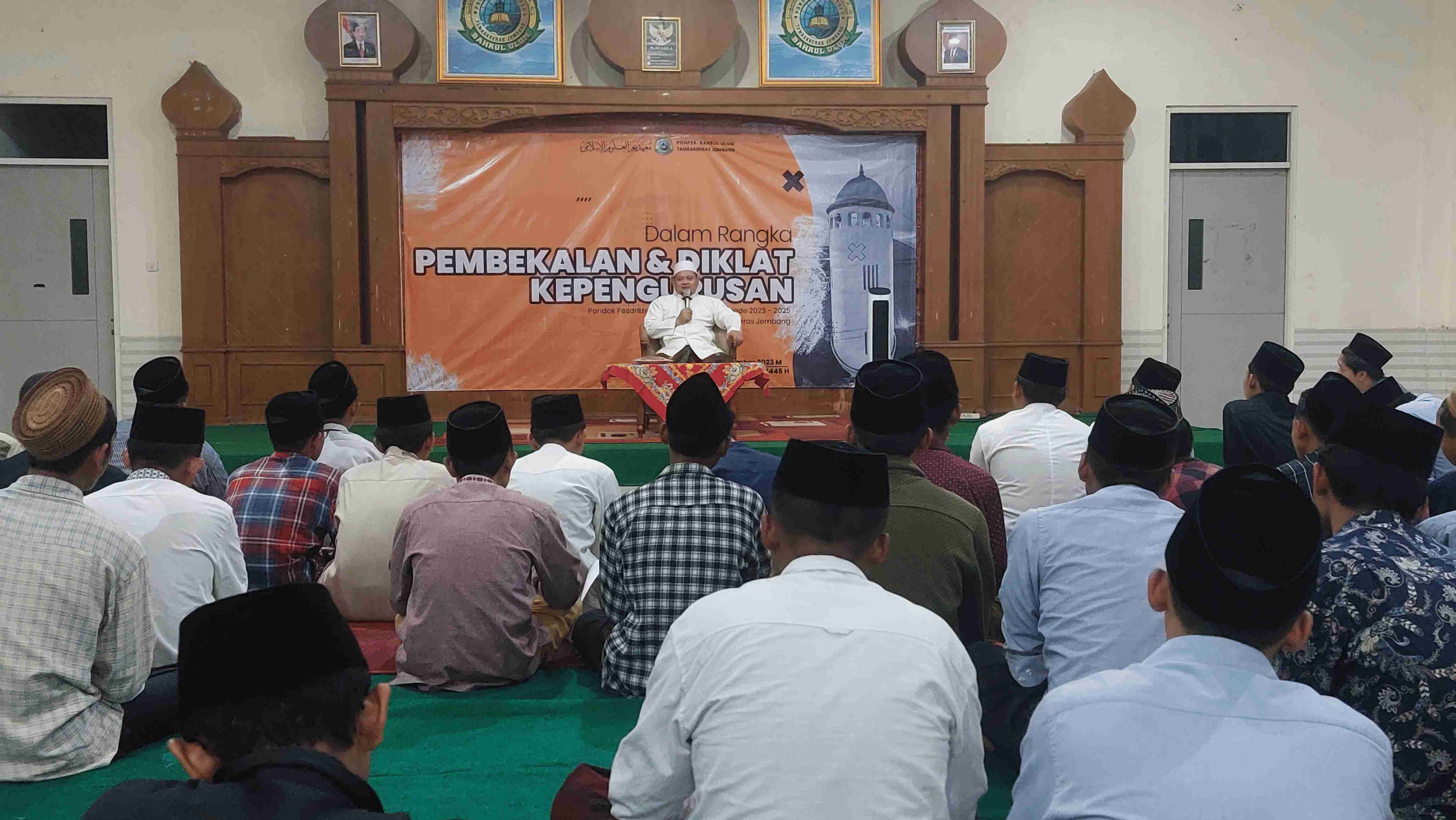 Diklat Akhlak, KH Abdurrozzaq Sholeh Terangkan tugas utama pengurus