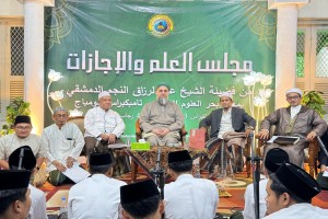 Syekh Abdul rozaq Al-Najmi al-Dimasyqi: “Sanad Itu Termasuk Sebagian Dari Agama”